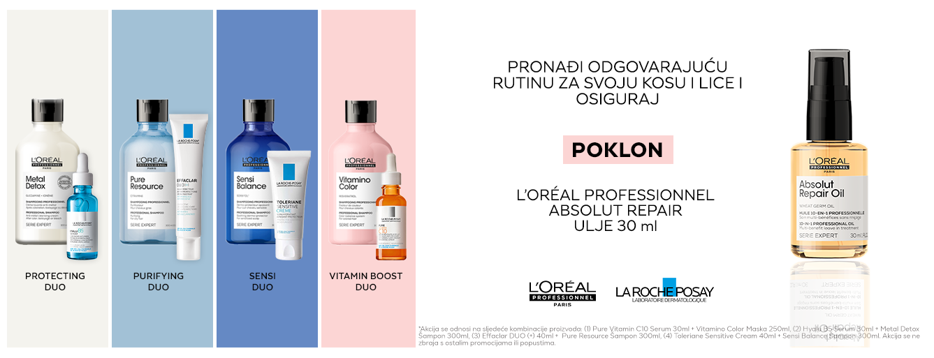 La Roche-Posay x L’Oréal Professionnel rutine La Roche-Posay x L’Oréal Professionnel rutine