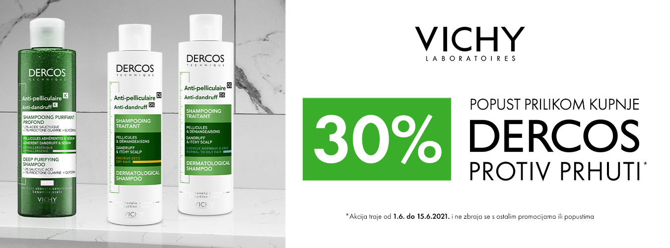 Dercos - Akcija -30% Dercos - Akcija -30%