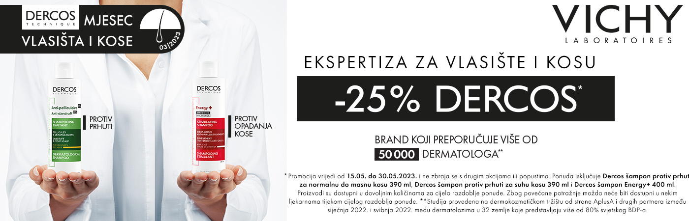 DERCOS: Njega vlasišta i kose DERCOS: Njega vlasišta i kose