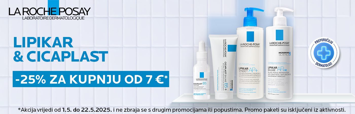 La Roche-Posay Cicaplast i Lipikar La Roche-Posay Cicaplast i Lipikar