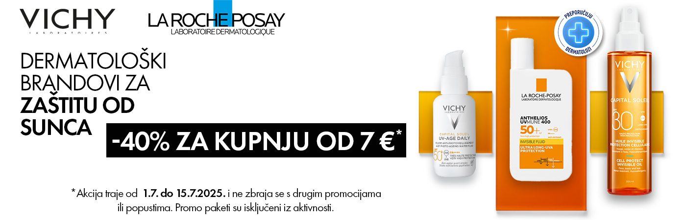 La Roche-Posay i Vichy sunčana ponuda La Roche-Posay i Vichy sunčana ponuda