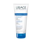 Uriage Bariederm-CICA gel s Cu-Zn 200 ml - za iritiranu kožu sklonu infekcijama. Protiv vodenih kozica i herpes zostera. Za bebe, djecu i odrasle! Bijelo plava tuba proizvoda na bijeloj pozadini.