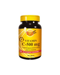 Natural Wealth C-500 mg s vremenskim otpuštanjem 40 tableta