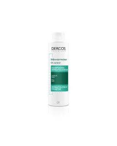 VICHY DERCOS Šampon za regulaciju masnoće vlasišta i sebuma, 200 ml