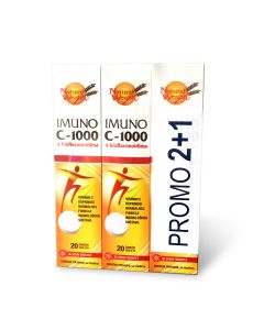 Natural Wealth Imuno C-1000 s bioflavonoidima 2+1 GRATIS