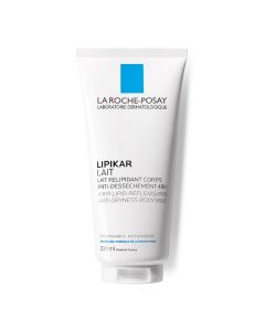 La Roche-Posay LIPIKAR Mlijeko za lice i tijelo protiv suhoće koje koži vraća lipide, pogodno za bebe, djecu i odrasle, 200 ml