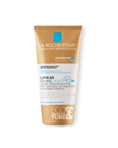 La Roche-Posay LIPIKAR BAUME Light AP+M Eco Balzam za nadopunu lipida protiv nadraženosti i svrbeža, pogodno za djecu i odrasle, 200 ml