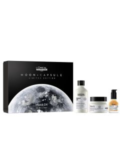 Moon Capsule metal detox set za obojenu kosu koji sadrži šampon za kosu, masku za kosu i ulje za kosu je idealna poklon za nadolazeće blagdane 