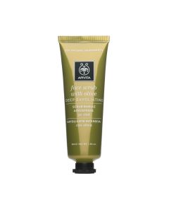 Apivita face scrub maske za lice obogaćena maslinom za duboku eksfolijaciju u tubici od 50 ml