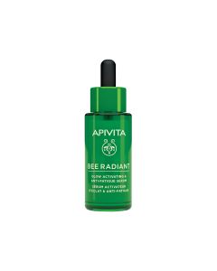 Apivita bee radiant serum za sjaj kože i protiv znakova umora. Apivita hidratantni anti-age serum u bočici s kapaljkom. 