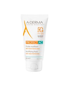 A-DERMA PROTECT AC Matirajući fluid SPF50+ 40 ml