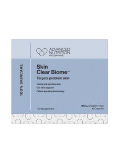 Advanced Nutrition Programme Skin Clear Biome 10 kapsula - suplement nove generacije uspostavlja ravnotežu između zdravih crijeva i zdrave kože.