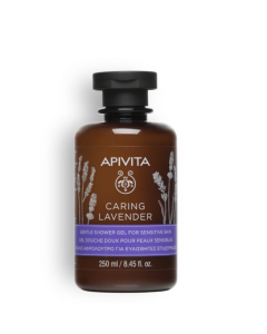 Apivita CARING LAVENDER nježni gel za tuširanje za osjetljivu kožu