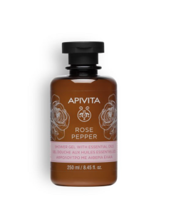 Apivita ROSE PEPPER gel za tuširanje s eteričnim uljima