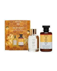 Apivita 2024 set  Bee My Honey toaletna voda i gel za tuširanje - Sve aromatske note stopljene u jedno, kombinirajući cvjetnu senzaciju modernog i ovisnog mirisa meda.
