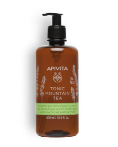 Apivita TONIC MOUNTAIN TEA gel za tuširanje s eteričnim uljima 500ml