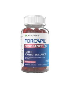 Arkopharma Forcapil gumeni bomboni za rast kose 60 komada - pruža snagu i sjaj – za jaču, dužu i ljepšu kosu.