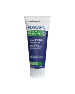 Arkopharma Forcapil šampon protiv ispadanja kose 200 ml - sastavljen od biljnih aktivnih sastojaka i vitamina za jačanje kose i smanjenje gubitka kose nakon 15 dana korištenja.