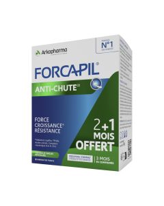 Arkopharma Forcapil tablete protiv ispadanja kose 90 komada - dizajnirane za jačanje vlakna kose, sprječavanje gubitka, poticanje rasta i održavanje zdrave kose.