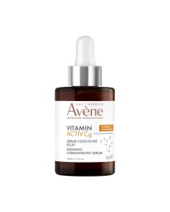 Avène VITAMIN ACTIV Cg Korektivni serum za blistavost 30 ml - serum koji zaglađuje bore, naglašava blistavost kože i smanjuje pojavu tamnih mrlja zahvaljujući trima djelatnim sastojcima.