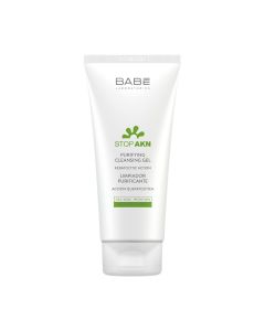 BABÉ StopAKN Purifying Cleansing gel 200 ml - regulira proizvodnju sebuma, sprječava sjaj i odčepljuje pore, sprječava i liječi akne bez iritacije kože.