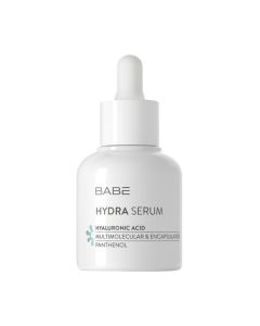 BABÉ Hydra Serum 30 ml - Njegova sinergistička kombinacija aktivnih sastojaka s 4 vrste hijaluronske kiseline zajedno s pantenolom, hidratizira kožu.