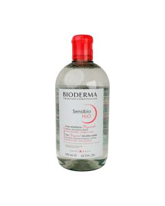 Bioderma Sensibio H2O micelarna voda reciklirana ambalaža 500 ml - osigurava nježno čišćenje i uklanjanje make upa s lica i očiju te pomaže u uklanjanju tragova onečišćenja i peludi.