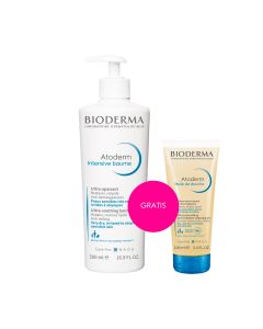 Bioderma Atoderm Intensive balzam 500 ml i ulje 100 ml SET - set za čišćenje suhe kože i dubinsku hidrataciju.