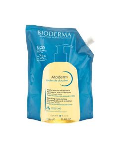 Bioderma Atoderm Ulje za tuširanje REFILL 1000 ml - Prikladno je za pranje suhe, izrazito suhe i pojačano osjetljive kože sklone atopiji.