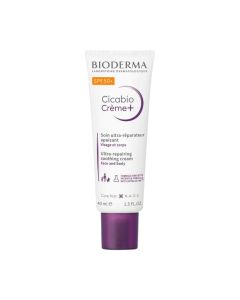 Bioderma Cicabio+ krema SPF50+ 40 ml - obnavljajuća krema namijenjena osjetljivoj, ranjenoj i oštećenoj koži s vrlo visokom UV zaštitom i kompleksom sastojaka protiv hiperpigmentacije.