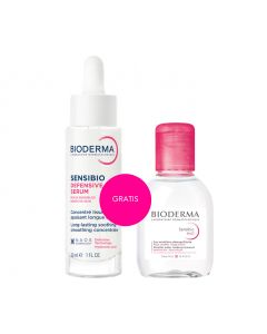 Bioderma Sensibio Defensive serum za osjetljivu kožu 30 ml i H20 micelarna voda 100 ml SET