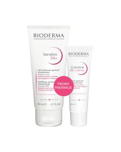 Bioderma Sensibio DS+ gel 200 ml i DS+ krema 40 ml SET