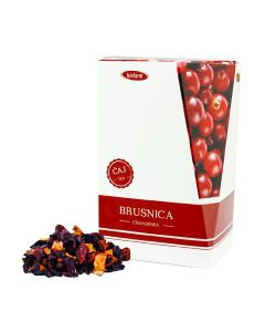 Biofarm čaj brusnica 50% rinfuza 80 g - Brusnica je bobičasto voće koje ima izrazito nisku kalorijsku vrijednost i obiluje antioksidansima.