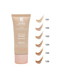 DEFENCE COLOR HYDRA GLOW Hidratantni tekući puder, SPF 15 (24h Moisturising foundation)