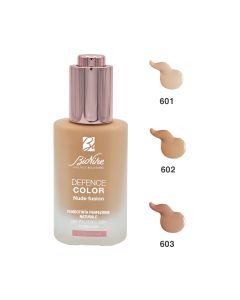 DEFENCE COLOR NUDE FUSION Tekući puder s anti-aging i lifting učinkom, SPF 15 (Natural perfection foundation) u bočici s aplikatorom za lako nanošenje