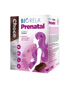 Biorela Choco Prenatal Tamna čokolada 30 prutića