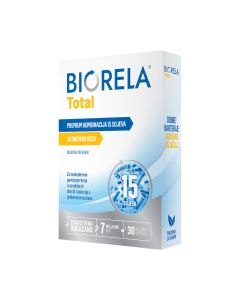 Biorela Total 30 biljnih kapsula - za svakodnevno povećanje broja i raznolikosti dobrih* bakterija u probavnom sustavu.