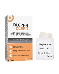Blephaclean Maramice 20 komada - Izvrsno rješenje za svakodnevnu higijenu i čišćenje vjeđa i osjetljive kože prije i poslije medicinskih zahvata na vjeđama.