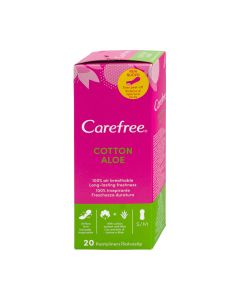 Carefree Cotton Aloe dnevni ulošci 20 komada