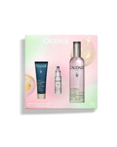 Caudalie Beauty Elixir set - Beauty Elixir, 100 ml + Vinoperfect Radiance serum za korekciju tena, 10 ml + Vinergetic C+ maska, 15 ml.