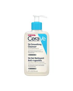 CeraVe SA gel za čišćenje suhe i grube kože 236 ml - učinkovito uklanja masnoću, nečistoće i mrtve stanice te omekšava grubu kožu bez isušivanja kože.