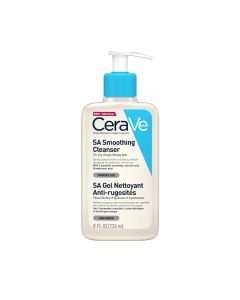 CeraVe SA gel za čišćenje suhe i grube kože 	s efektom mikropilinga bez parfema u bočici s pumpicom od 236 ml
