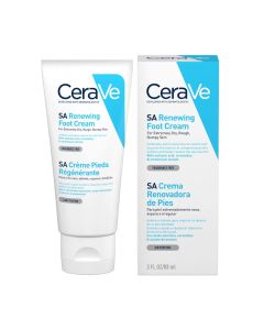 CeraVe SA obnavljajuća krema za stopala za ekstremno suhu, grubu, neravnu kožu, 88 ml - obnavljajuća krema za stopala efikasno hidratizira i pomaže u zaštiti prirodne barijere kože stopala.