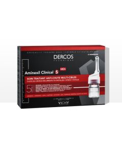 Vichy DERCOS AMINEXIL CLINICAL 5 Ampule protiv opadanja kose za muškarce x 21