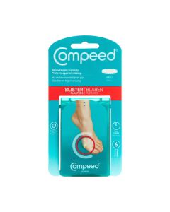 Compeed Flasteri za žuljeve mali S A6 - flaster za žuljeve, mali djeluje kao "druga koža" i podržava prirodnu ravnotežu vlage.