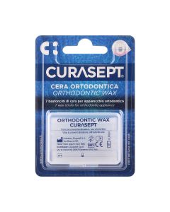 CURASEPT ORTHO WAX ortodontski vosak - ortodontski vosak ublažava nelagodu povezanu s nošenjem aparatića i pruža trenutačno olakšanje.