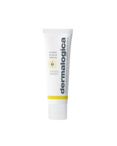 Dermalogica Invisible Physical Defense SPF30 - krema za lice s mineralnim zaštitnim faktorom. Proizvod u tubi na bijeloj pozadini.