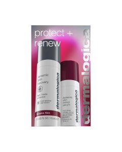 Dermalogica Protect + Renew SET - Smanjuje vidljivost bora, poboljšava teksturu i čvrstoću kože i posvjetljuje tamne mrlje.