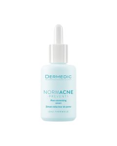 DERMEDIC NORMACNE serum za smanjivanje pora 30 ml - serum poboljšava stanje kože, dubinski hidrira kožu, stimulira regeneraciju i smiruje iritacije.