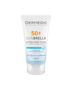DERMEDIC SUNBRELLA Iznimno lagani fluid za kuperozu i hiperaktivnu kožu SPF50+ 40 ml